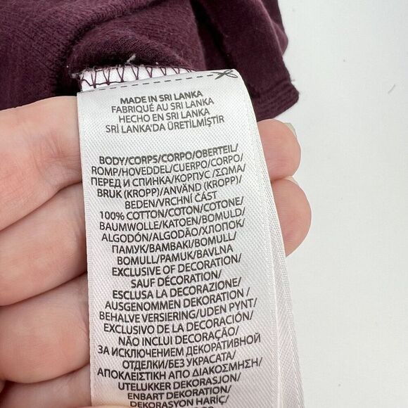 Polo Ralph Lauren Men's Size XL  1/4-Zip Pullover Sweater Purple Mock - Picture 4 of 4